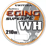 UNITIKA PE Line, Casline Egging Super PE III WH 62.8 Ft (210 M), White
