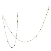 Eyeglass Chains Women Beaded Cute Glass Cord Frames Lanyard String Gold