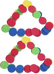 WHAMVOX 90-Piece Soft Flying Disc Toy Set Outdoor Flying Discs for Kids Foam Flyer Saucers Copter Hand Toy Ideal for Birthday Parties Christmas