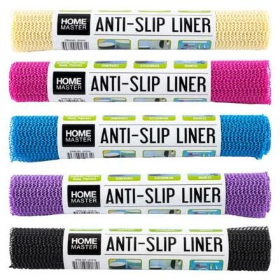 6x Anti Non Slip Mat Grip Roll Matting Cabinet Liner Kitchen Drawer