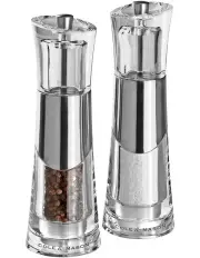 [Cole & Mason] Bobbi Salt and Pepper Mill Set in Silver