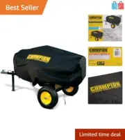 Champion Log Splitter Cover - Adjustable, Weatherproof & Fits 15-27 Ton Models