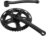 CLISPEED 1 Set Sturdy Crank Set Replacement Lightweight Crank Arm Chainring for Easy Installation Durable Performance Bike Repair Tool for Cyclists