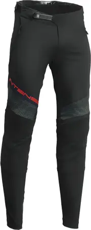 Thor Intense Assist 2023 Bicycle Pants, black-red, Size 36 for Men Black Red
