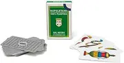 Dal Negro Napoletane Plastic Italian Regional Playing Cards, Green Case - Deck of 40 Cards [ Italian Import ]