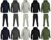 Mens Plain Hoodie & Joggers |*Tracksuit (Sold as Separates)