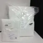 Pottery Barn Belgian Flax Linen Double Flange Bed Duvet King Cal 1 Sham WHITE