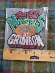 Coke A Cola Monsters Of The Gridiron Patch