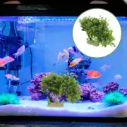 Simulated Tree and Grass Aquarium Décor Decoration Fish Tank Plants Accessories