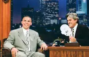 Professional Basketball Player Jason Kidd On Leno 1995 Old Television Photo