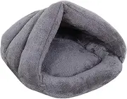 Pawant Self-Warming Cave Shape Pet Cat Bed for Small Cats Dogs Gray L