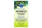 Natural Factors, Whole Earth & Sea, Women's Multivitamin & Mineral, 60 Tablets