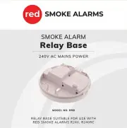Red Smoke Alarms Red Smoke Alarms RRB | Relay Base for 240v smoke alarms