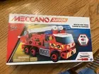 MECCANO JUNIOR RESCUE FIRE TRUCK MODEL BUILDING KIT STEM LIGHT SOUND AGE5+ 20107