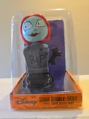 Disney SALLY Tim Burton's Nightmare Before Christmas Solar Moving Bobble Head