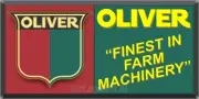 OLIVER TRACTORS FARM MACHINERY DEALER VINTAGE SIGN REMAKE ALUMINUM SIZE OPTIONS