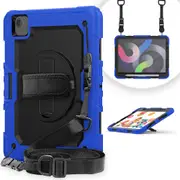 MCC Shockproof iPad Air 4 10.9" 2020 Strap Rugged Case Cover Apple Air4 [Blue]