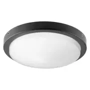 Quorum International 8-208 Titus 8"W Single LED Ceiling Fan Light - Black