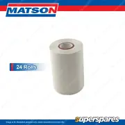 Matson 24 Rolls Of Thermal Paper Roll - 38mm x 25mm Suits Tester BT301 501 521