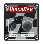 Racing Ignition Switch Panel Kit - Toggle & Momentary Dash Mount 50-102