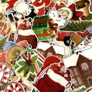 Lot 45 Plus Christmas Ephemera Pieces Fun Junk Journal Scrapbooking Die Cuts u
