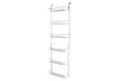 Adjustable Organizer Over Door Spice Rack Shelf Pantry Can Food Storage 6 Tier