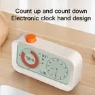 Calendar Display Visual Timer Count Up/Down Function Kitchen Timer Camping