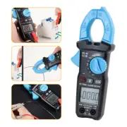 MC-40 Clamp Meter Digital Multimeter AC DC Diode Ohm Test 6000 Counts True RMS