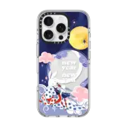 iPhone 16 Pro Clear Case MagSafe Compatible Moon Caravan by Phannapast