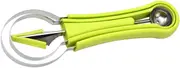 MAGICLULU 1 Set Fruit Cut Melon Ball Cutter Fruit Baller Scoop Watermelon Scooper Melon Ball Maker Spoon Double Melon Baller Ice Cream Scoop Lemon Baller Digging Stainless Steel Ball Scoop