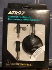 AUDIO-TECHNICA OMNIDIRECTIONAL BOUNDARY MICROPHONE ATR97 (mcE32)