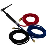 CK18 4m meter 350A Super Flex Water Cooled TIG Torch w/ Flex Head - CK18-12SF-FX