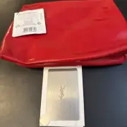 YSL Red Small Cosmetics Bag