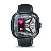 HYBRID 2 Absolute Toughness Heart Rate Blood Pressure Monitor Female Health Tracking Dual Modes Smart Watch BLACK COLOR