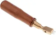 Piano Hammer 3 Needles Voice Tool Wooden Handle Maintenance Kit