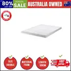 Memory Foam Mattress Topper Reversible Cool Gel 10cm Double