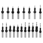8/10mm Round Shank Countersink Drill Bit High Speed Steel Milling Cutter Metal