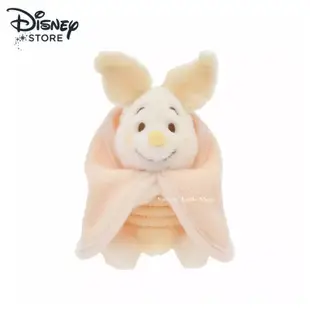 迪士尼【SAS 日本限定】迪士尼商店 Disney Store 小熊維尼家族 小豬 WHITE POOH 鑰匙圈吊飾娃娃