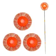 360-Degree Rotatable Cleaning Mops w/ 4 Poles and 4 Mop Heads Round Microfiberł➫