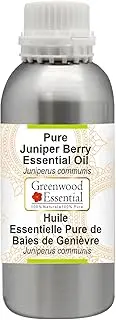 Greenwood Essential Pure Juniper Berry Essential Oil (Juniperus communis) Steam Distilled for Personal Care 300ml (10oz)