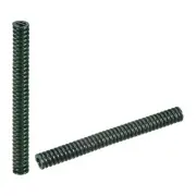 3D Printer Die Spring, 2pcs 10mm OD 100mm Long Spiral Stamping Compression Green