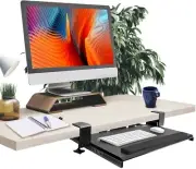 Laboratory 29 Preassembled Keyboard Tray – Adjustable Keyboard Tray Under Des...