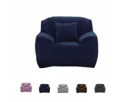 Slipcovers Chair Sofa Covers Elastic Stretch Soft Single Seater Non Slip