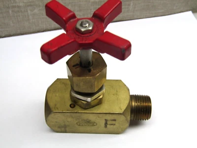 Hoke 2112F8B 3000 PSI Needle Valve 1/2" NPT Brass