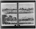 Cricket Match Played at Hoboken,New Jersey,1859,All England Eleven,Elysian