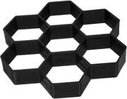 DIY Floor Tile Mold Hexagon Pattern Cement Floor Mould Garden Paving Tool