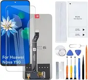 H&LYCYJ Display Screen for Huawei Nova Y90 CTR-LX2 CTR-LX1 CTR-LX3 LCD Screen Replacement Assembly with Kit