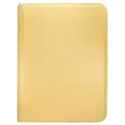 Ultra Pro Vivid 9-Pocket Zippered Pro-Binder Yellow
