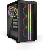 Pure Base 500 FX ATX Midi Tower PC Case | ARGB | 4 Pre-Installed Light Wings PWM