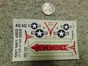 Airfix U-Airfix decals 1/72 F4D-1 Skyray N85